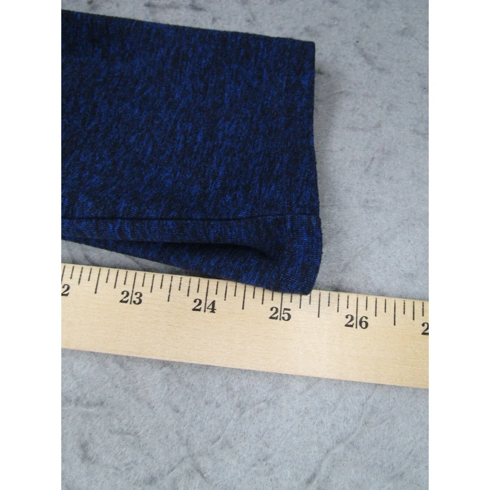Lululemon Mens Metal Vent Tech 1/2 Zip 2.0 Blue Heathered Pullover Large